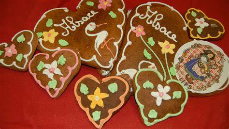 Lebkuchen und typische elsässische Souvenirs