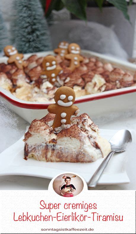 Lebkuchen-Eierlikör-Tiramisu als festlichen Menüabschluss
