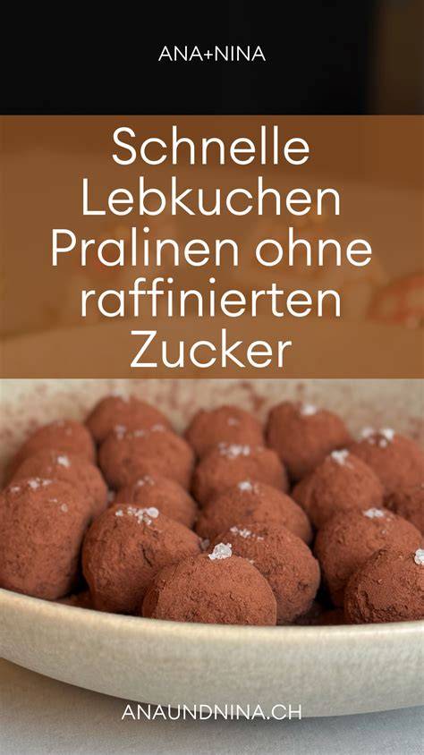 Lebkuchen-Pralinen in Schokoraspeln