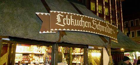 Lebkuchen-Schmidt Verkaufsstände und Geschäfte im Herzen von Nürnberg