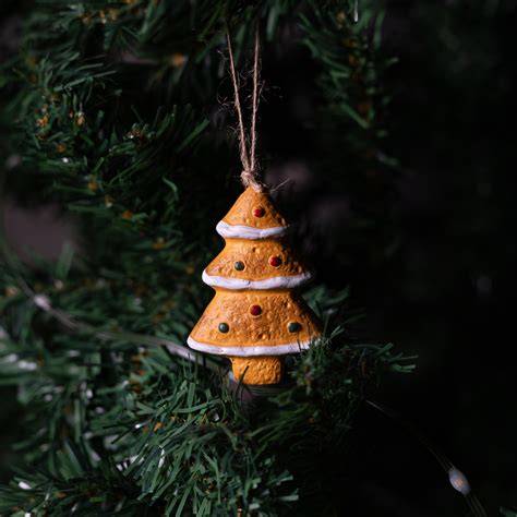 Lebkuchen-Weihnachtsbaum als Deko und Geschenk