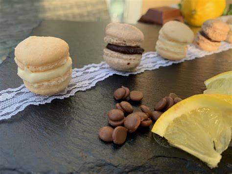 Lebkuchengewürz, Schokolade und Füllungen für Macarons
