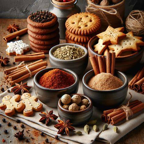 Lebkuchengewürz und Zutaten