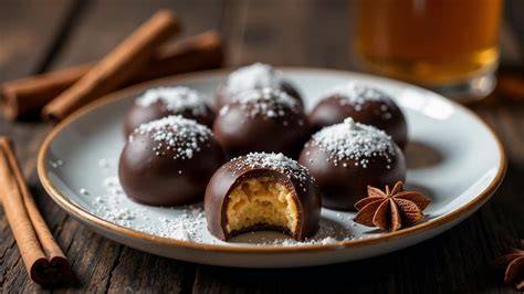 Lebkuchengewürz und Zutaten für Pralinen