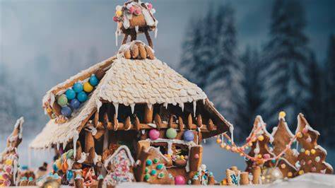 Lebkuchenhäuser, Lebkuchenmann, Weihnachtsmarkt
