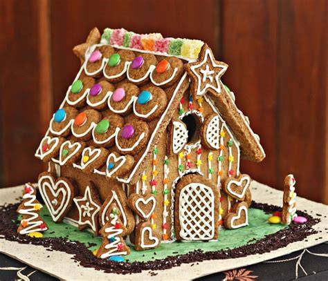 Lebkuchenhaus bauen und dekorieren