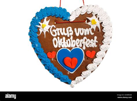 Lebkuchenherz als Erinnerungsstück vom Oktoberfest