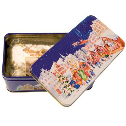 Lebkuchenlagerung in der Blechdose