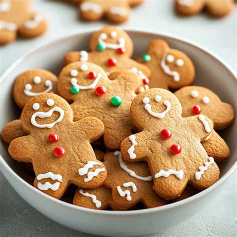 Lebkuchenmänner als Geschenk, am Weihnachtsbaum und in Plätzchendose