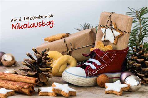 Lebkuchenmänner am Nikolaustag mit Kindern