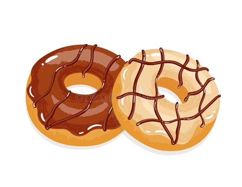 Lebkuchenrohlinge und Glasur (Illustration)