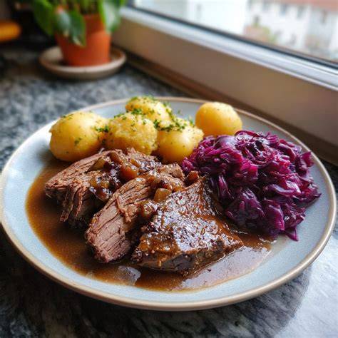 Lebkuchensoße mit Kräutern und Portwein