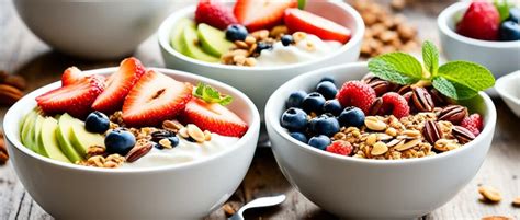 Leckere Joghurt-Beeren-Schale als gesunde Alternative
