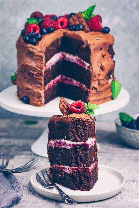 Leckere Schokotorte im Bauerncafé