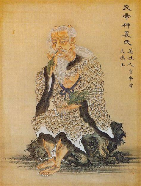 Legende von Kaiser Shennong und die Entdeckung des Tees