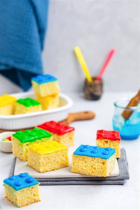 Lego Kuchenstücke mit Glasur