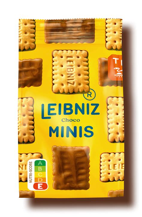 Leibniz Minis Schokolade - Produktabbildung und Portionsgröße