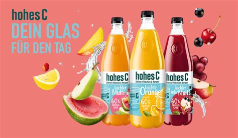 Leichte Hohes C Sorten im Regal