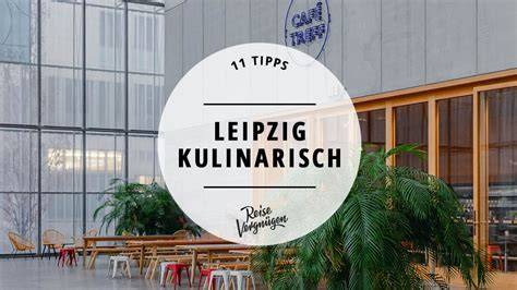 Leipzig Innenstadt mit Konditoreien und Cafés