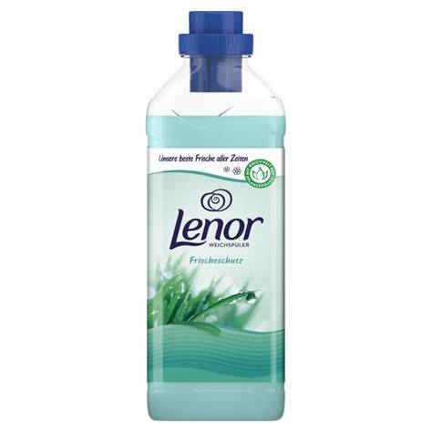 Lenor Flasche aus Altplastik und pflanzenbasierte Inhaltsstoffe