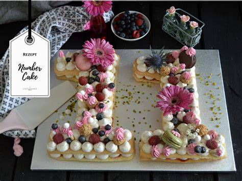 Letter Cake und Zahlenkuchen Beispiele