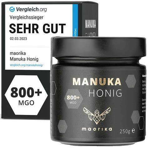 Lichtundurchlässige Verpackung für Manuka Honig