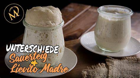 Lievito Madre und Sauerteig - Übersicht der Fütterungsschritte