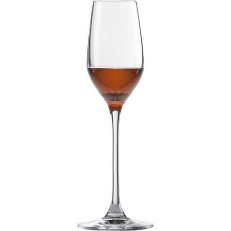 Likör-Glas mit Geschenkband
