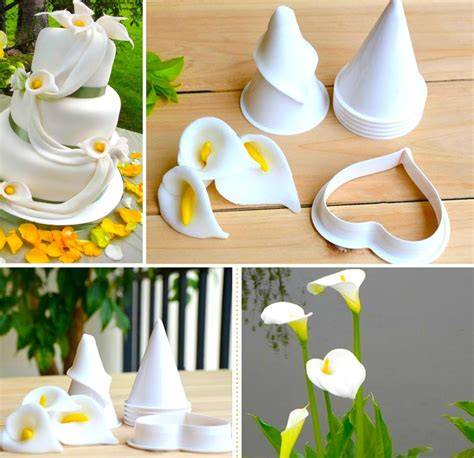 Lilien-Ausstechformen und DIY-Schablonen