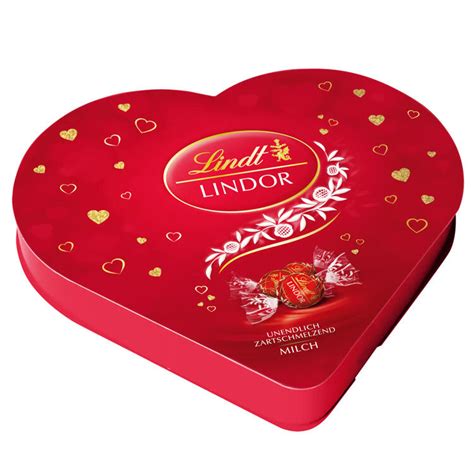 Lindor Geschenkverpackungen: Herzen und Präsent-Boxen