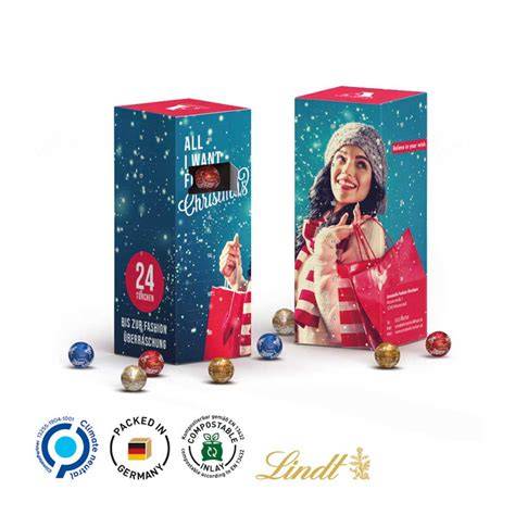 Lindor Kugeln im Adventskalender