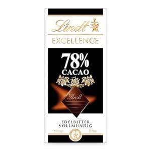 Lindt Excellence Schokoladen-Tafeln nach Kakaoanteil