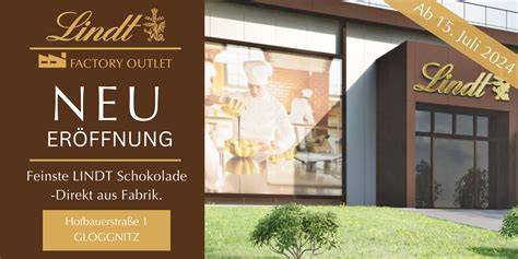 Lindt Fabrikverkauf Gloggnitz Außenansicht