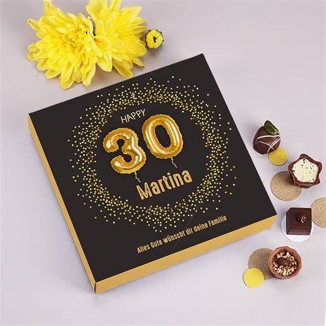 Lindt Geburtstagspralinen Geschenk