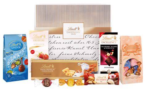 Lindt Geschenkverpackung und Versand