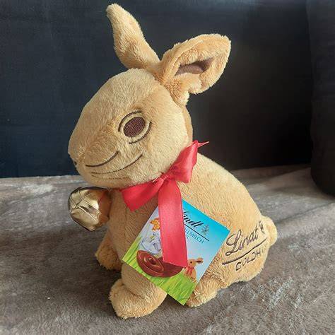 Lindt Goldhase Plüsch klein Produktfoto