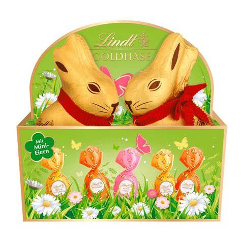 Lindt Goldhase als Symbol für Frühling