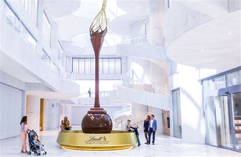 Lindt Home of Chocolate Museum und Schokoladenbrunnen