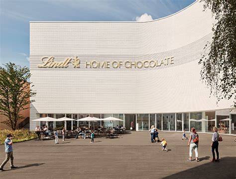 Lindt Home of Chocolate in Kilchberg, modernes Besucherzentrum
