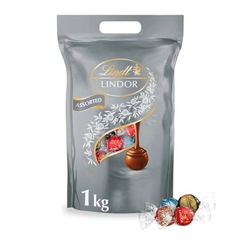 Lindt Lindor 1 kg Beutel mit bunter Mischung