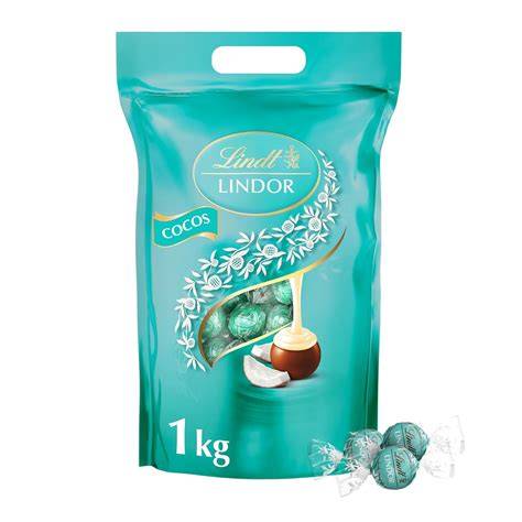 Lindt Lindor Kokos Kugel - Schichtaufbau