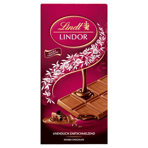 Lindt Lindor Tafelschokolade in historischer Verpackung