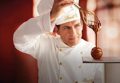 Lindt Maîtres Chocolatiers bei der Arbeit