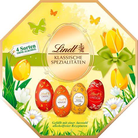 Lindt Ostereier mit Vanillefüllung