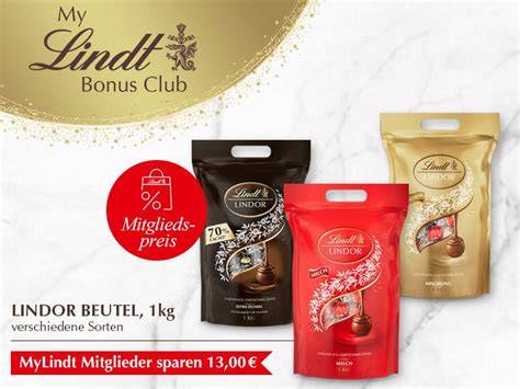 Lindt Pistazien Verpackung und Sorten