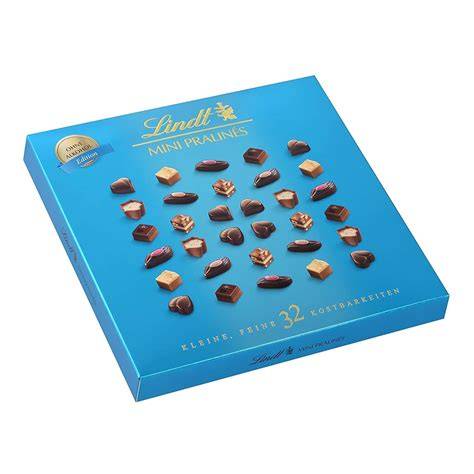 Lindt Pralinen Auswahl in Schachteln