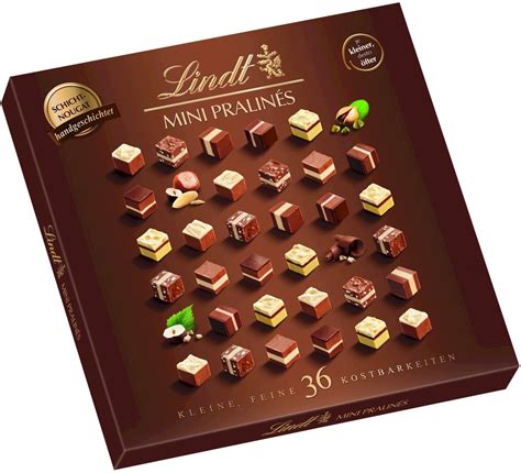 Lindt Pralinen Sortenvielfalt