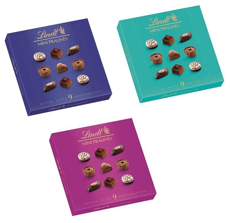 Lindt Schach Pralinen in verschiedenen Sorten und Verpackungen