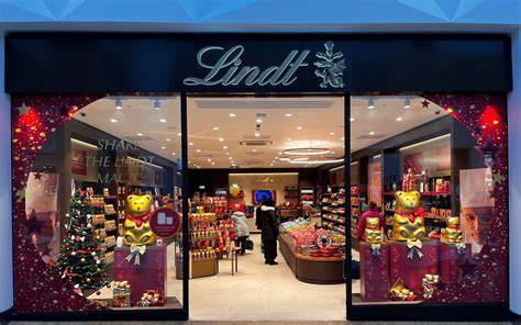Lindt Shop in Frankreich mit Kundenberatung