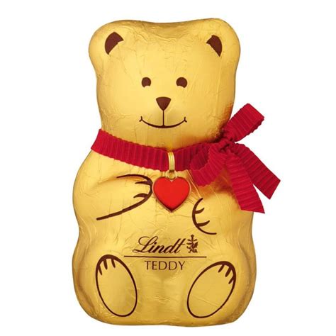 Lindt Teddy mit rotem Herz und Schleife